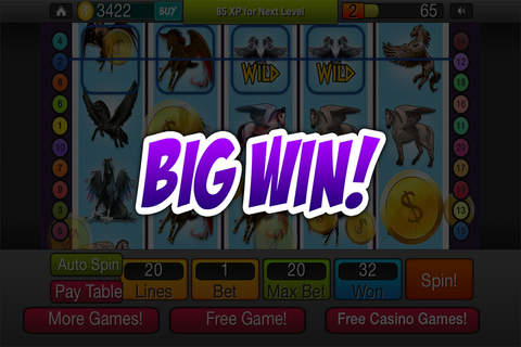`Ancient Gods Casino Slots – Free 777 Simulation Game screenshot 2