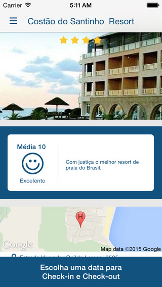 【免費旅遊App】Costão do Santinho Resort-APP點子