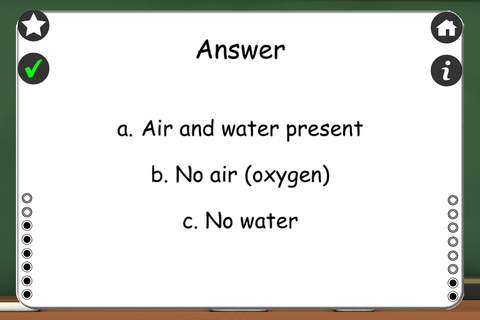 Junior Cert Science HL Short Questions Flash Cards screenshot 3