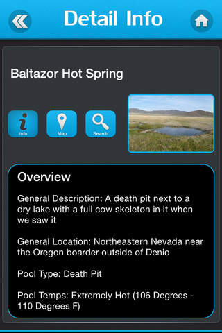 Nevada Hot Springs Guide screenshot 3