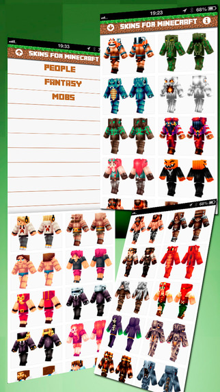 【免費遊戲App】Skins for Minecraft-APP點子