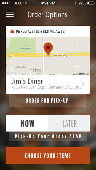 【免費生活App】Jim's Diner-APP點子