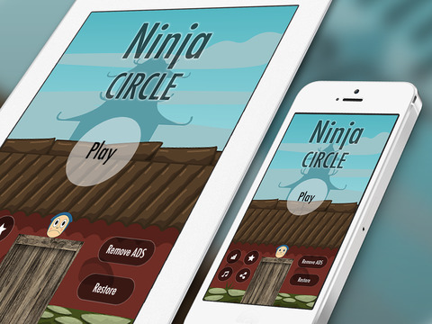 【免費遊戲App】Stick Ninja Circle - Brick highway road runner HD free game-APP點子