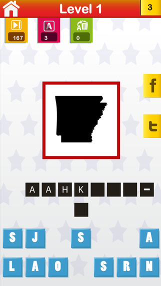 免費下載遊戲APP|Guess the US States HD ~ Guess the Pics and Photos in this Popular Word Puzzle Quiz app開箱文|APP開箱王