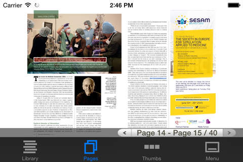 Medsim Magazine screenshot 4