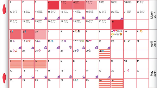 【免費健康App】WomanLog Pro Calendar-APP點子