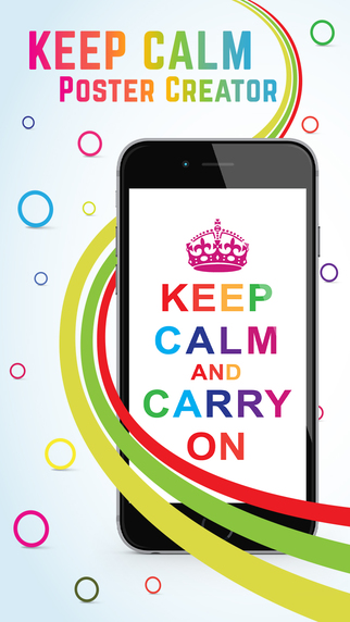 Keep Calm And Carry On Wallpapers Posters Creator with Funny Icons Logos