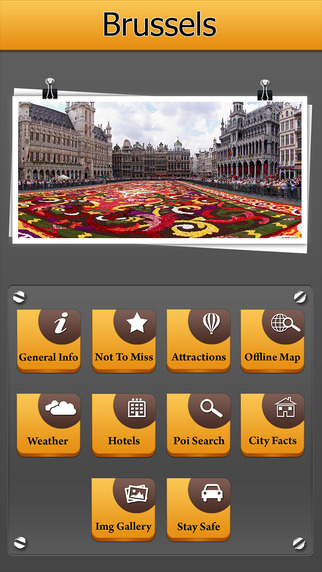 免費下載旅遊APP|Brussels Offline Map City Guide app開箱文|APP開箱王