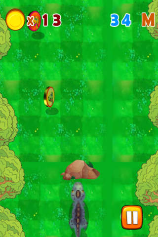 The Dinorama God – A Jungle and Streaker Run Game FREE screenshot 4