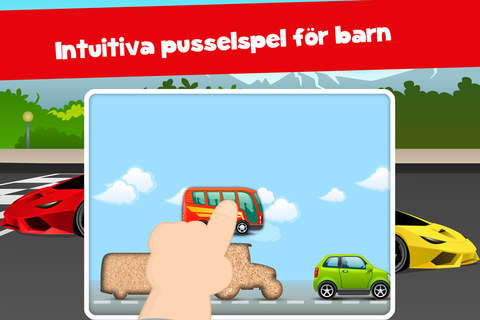 Baby Milo Cars, trains and plane puzzles for boys screenshot 4