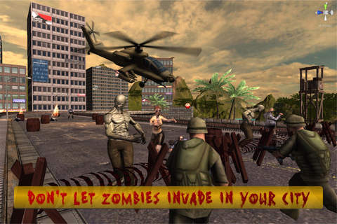 City Sniper Zombies Invasion : Sniper vs Zombies - Free  2016 screenshot 4