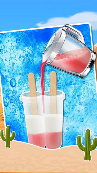 【免費遊戲App】Hot Summer Popsicle - Kids Cooking & Decorate Game-APP點子