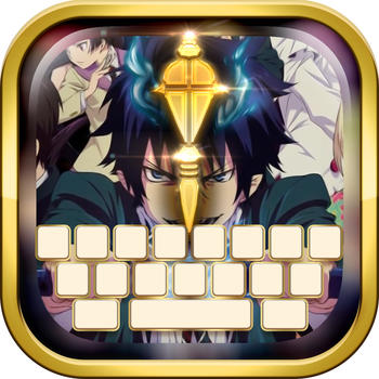 KeyCCM – Manga & Anime : Custom Cartoon & Wallpaper Keyboard Themes For Blue Exorcist Edition LOGO-APP點子