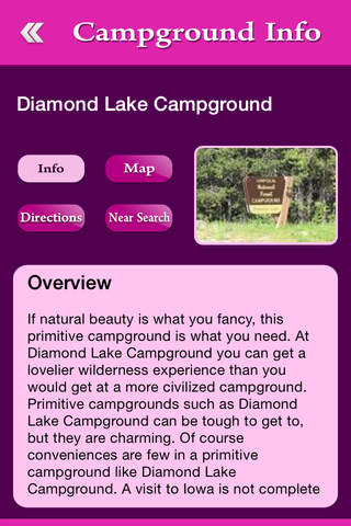 Lowa Campgrounds Guide screenshot 3