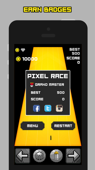 免費下載遊戲APP|Pixel Race - Endless Retro Racing app開箱文|APP開箱王