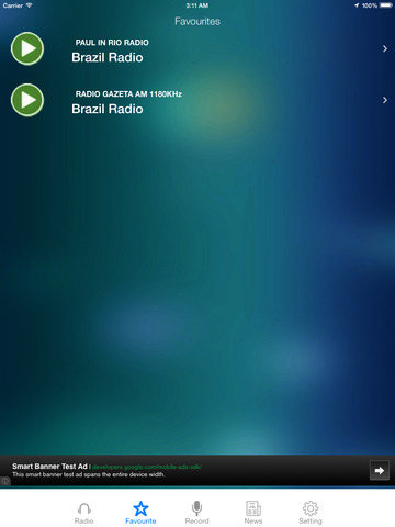 【免費音樂App】Brazil Radio News Music Recorder-APP點子