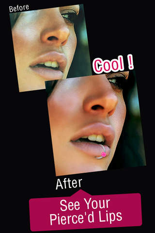 Lip & Body Piercing Booth - Oral App to Get Inked screenshot 4