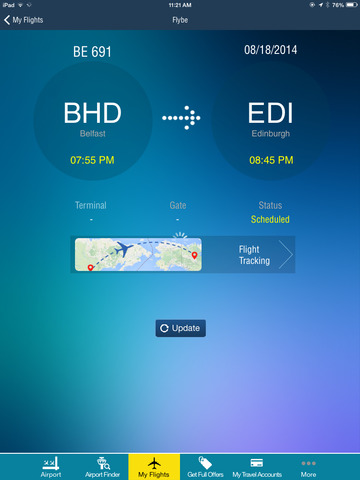 免費下載旅遊APP|Edinburgh Airport + Flight Tracker Premium HD EDI flybe app開箱文|APP開箱王