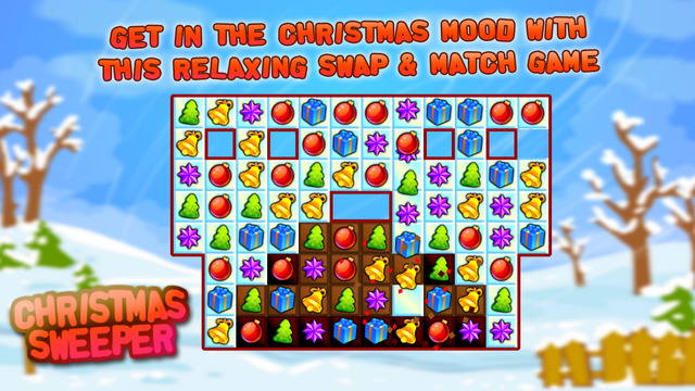 Christmas Sweeper - Relaxing Match-3 Puzzle Game