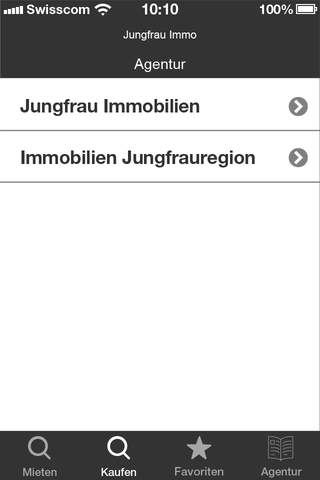 Jungfrau Immo screenshot 2