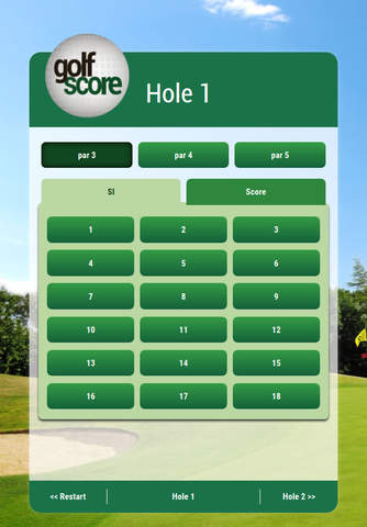 Golf Score screenshot 2