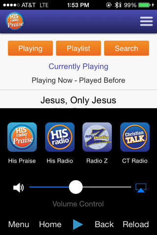 HIS Radio Praise screenshot 2