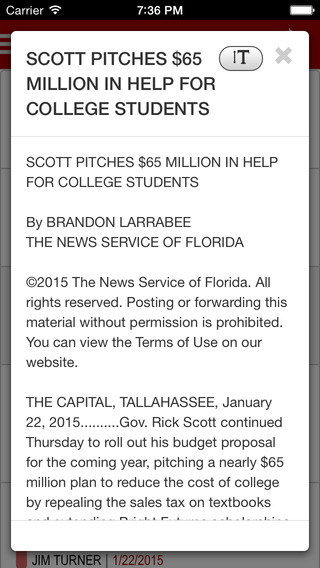 【免費新聞App】News Service Florida-APP點子