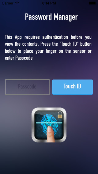 Finger Vault Secure Password Manager FREE