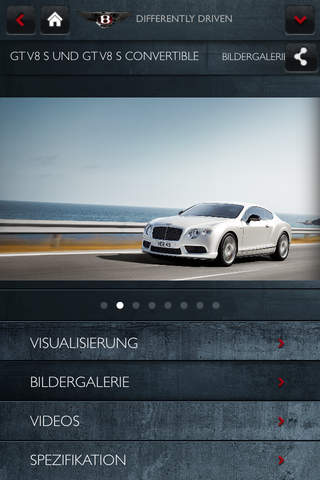 Bentley Continental GT V8 S & GT V8 screenshot 2