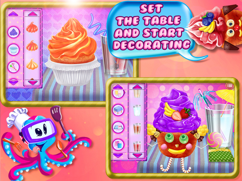 【免費遊戲App】Cupcake Crazy Chef - Make & Decorate Your Own Muffin Cake-APP點子