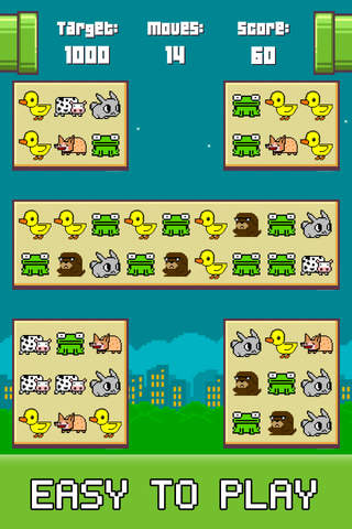 Zig Zag Frog - Play Free 64-bit Original Retro Matching Games screenshot 2