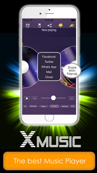 【免費音樂App】XMusic - Free Mobile Music Player with the best songs & DJ playlists streaming from internet stations-APP點子