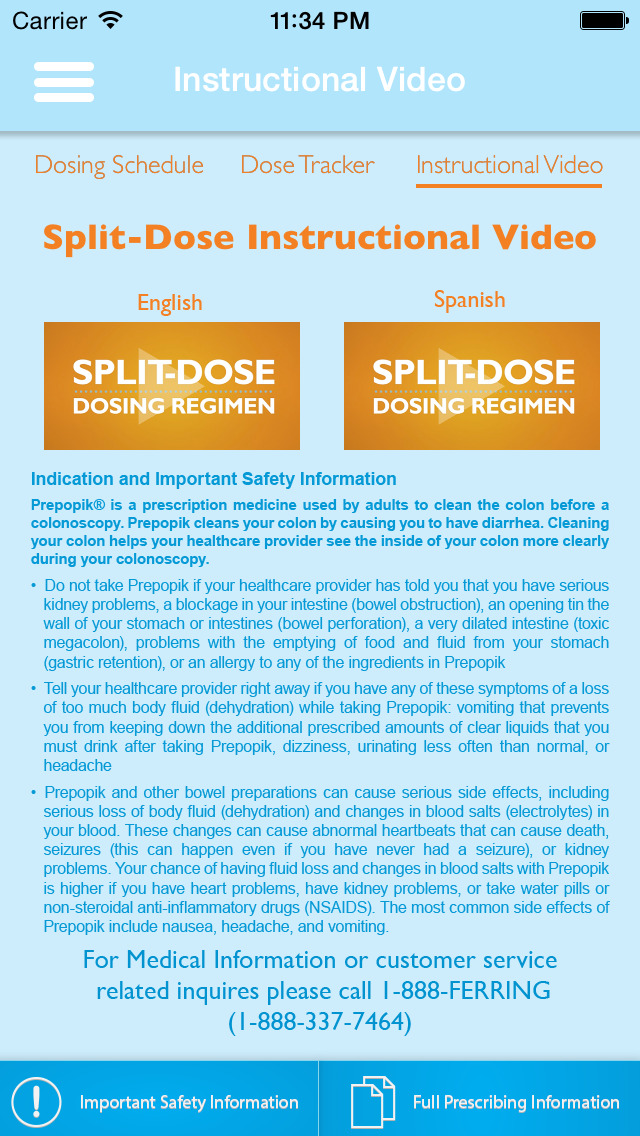 App Shopper PREPOPIK® (sodium picosulfate, magnesium oxide, and