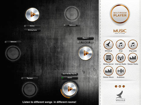 【免費音樂App】Multiroom Music/Radio Player by WHAALE for AirPlay(TM) speakers-APP點子