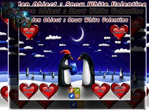 【免費遊戲App】Snow White Valentine Hidden Object-APP點子