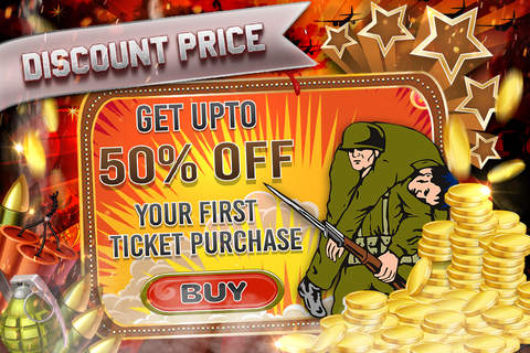 Bingo of World War “Pop Warriors Casino bash Vegas Free Edition” screenshot 4