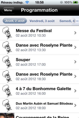 Festival de la Galette de Sarrasin Saint-Lazare de Bellechasse screenshot 2