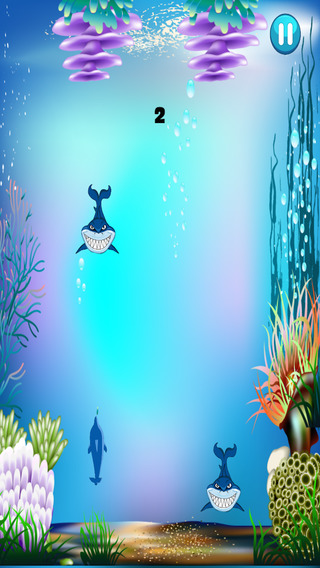 【免費遊戲App】Dolphins vs Sharks Survival Craze - Fun Master of the Sea Challenge Paid-APP點子