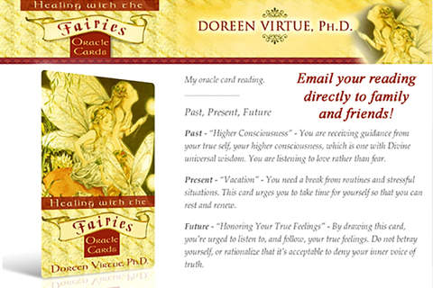 Healing with the Fairies Oracle Cards - Doreen Virtue, Ph.D. screenshot 3