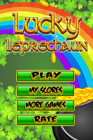 Lucky Leprechaun - Top of the treasure full of gold money tap games for free patrick edition 2 screenshot 2