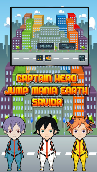 Captain Hero Jump Mania: Earth Savior Death Attack Pro