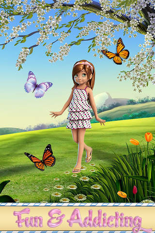 Butterfly Girl Mania - Collect all the Sensational Cuties screenshot 2