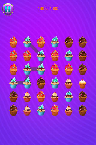 Aah!! Yummy Crazy Cupcake Cookie Match 3 Puzzle Free screenshot 4