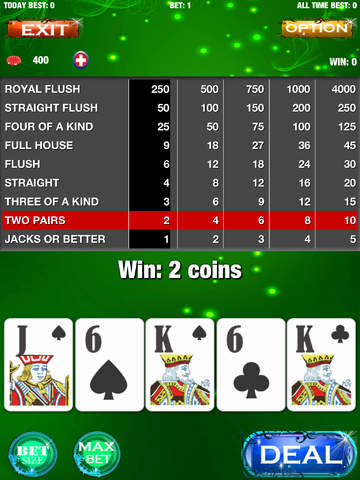 【免費遊戲App】Lucky Play Video Poker-APP點子