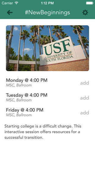 【免費教育App】USF MyOrientation-APP點子