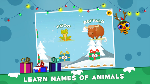 【免費遊戲App】Peekaboo Animal Puzzles: Christmas Hide n Seek ! FREE-APP點子