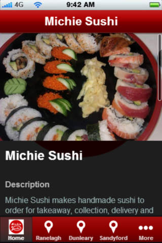 Michie Sushi screenshot 2