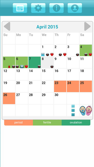 【免費健康App】Period and Ovulation Calendar Ladytimer-APP點子