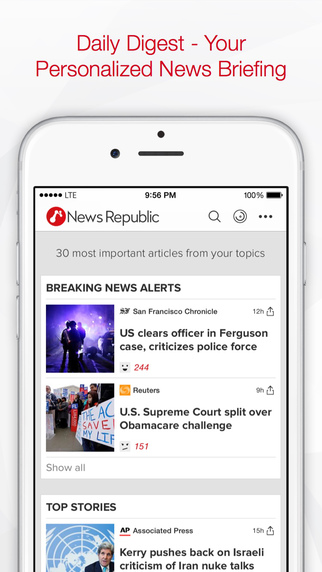 【免費新聞App】News Republic: Breaking National & World News-APP點子