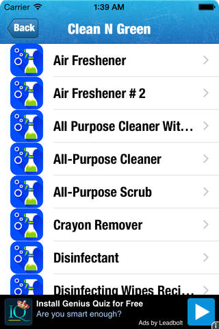 Clean and Green- Tips and Tricks for Creating Homemade Eco-Friendly Housekeeping Cleaners for Your Kitchen, Bathroom, and Home screenshot 3
